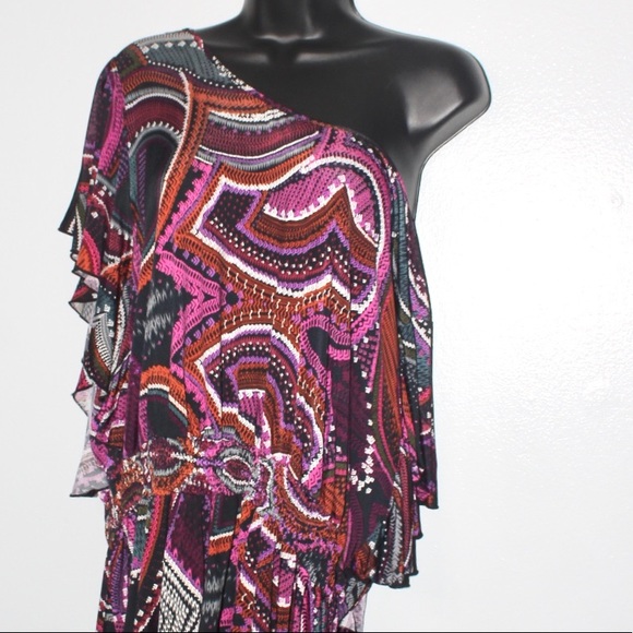 Baby Phat Tops - Baby Phat Wild Print Tunic Blouse